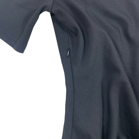 Kaff women s black Party cocktail Dress size small V-Neck with Sleeve by - Picture 9 of 16